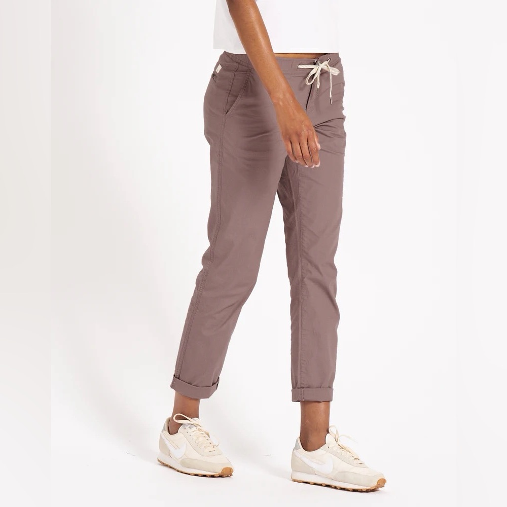 Vuori Ripstop Pant: Women’s DuraTera Pants Hazel small - Picture 10 of 12